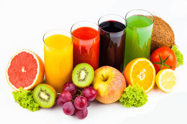 Các loại thức uống đa dạng từ trái cây