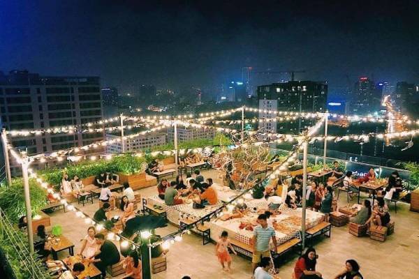 Trill Rooftop cafe - quán đẹp không thể bỏ qua.