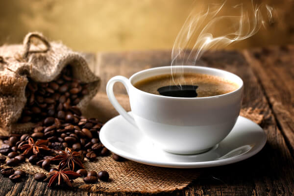 Cà phê nguyên chất có hương thơm đặc trưng