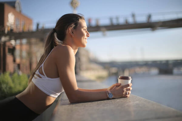 Uống cafe trước khi tập thể thao nhằm tăng cường hiệu quả
